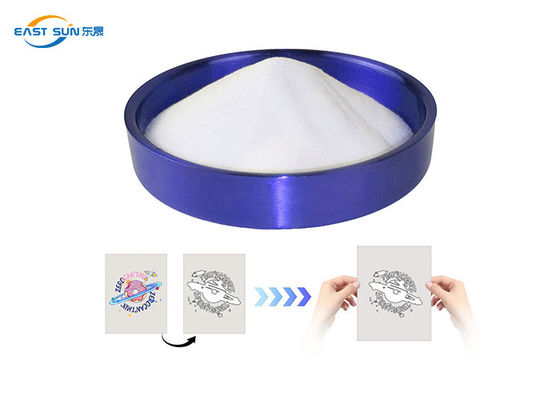 Goede prijs 80-200 Micron 1kg Witte DTF Fijne PU Lijmpoeder 20kg Hot Press Poeder online