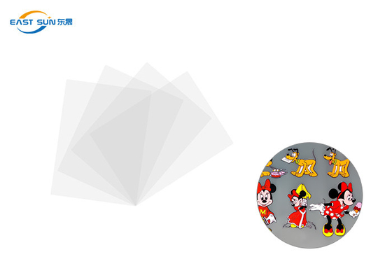 Goede prijs 0.075mm*297mm*420mm de PET-folie van de Hitteoverdracht DTF voor de Digitale Druk van DTF online