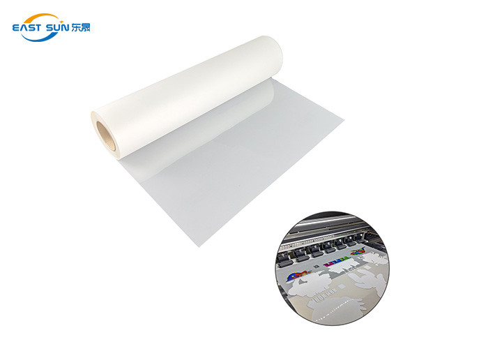 DTF Printing PET Film Hot Peel Single Side Matte DTF Film Roll