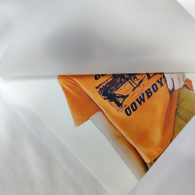 Good price 0.075mm 60cm Warm peelen Koel peelen Pet Dtf Transfer Film voor DTF Printer online